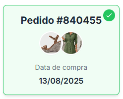 Pedido selecionado